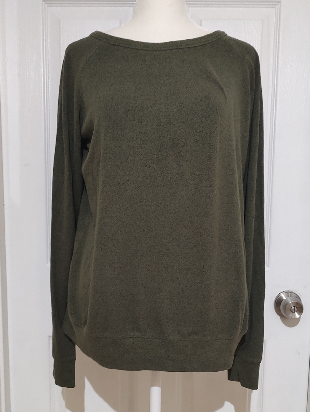 Olive Green Crewneck Sweater